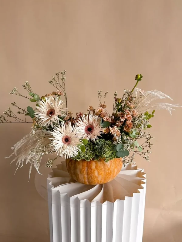 Композиция в тыкве "October wibe", изображение 2